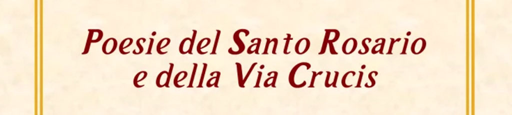 Raffaele Piazza legge “Poesie del Santo Rosario e della Via Crucis” di Don Giovanni Mangiapane