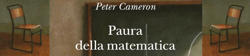 Antonella Cipriani legge: “Paura della matematica” di Peter Cameron