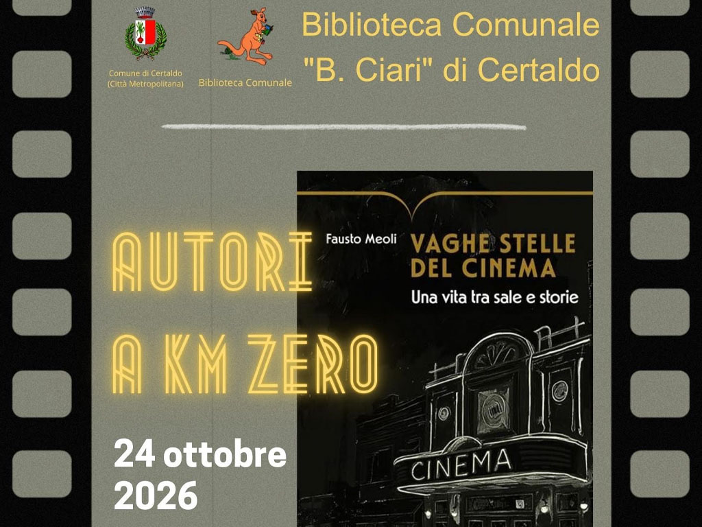 Presentazione “Vaghe stelle del cinema” di Fausto Meoli